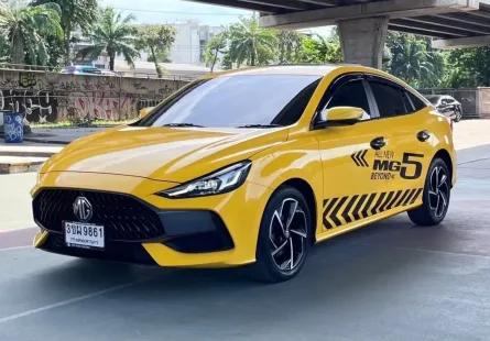 2022 Mg 5 1.5 X รถเก๋ง 4 ประตู 