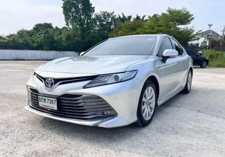 2019 Toyota CAMRY 2.5 HEV Premium รถเก๋ง 4 ประตู รถบ้านมือเดียว ไมล์แท้ 