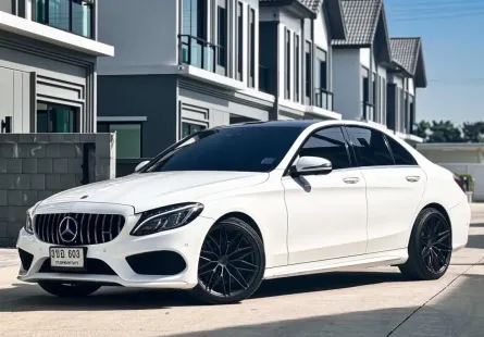 2016 Mercedes-Benz C350e 2.0 e AMG Dynamic รถเก๋ง 4 ประตู 