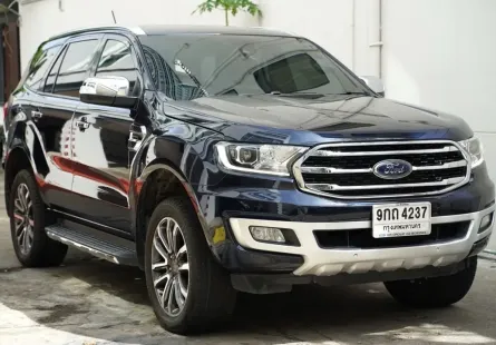 2020 Ford Everest 2.0 Titanium SUV เจ้าของขายเอง รถบ้านมือเดียว ไมล์แท้