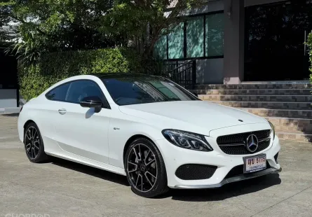 2018 BENZ C43 COUPE รถมือเดียวออกป้ายแดง วิ่งน้อยเพียง 4*,*** กม สภาพป้ายแดง ไม่เคยมีอุบัติเหตุครับ