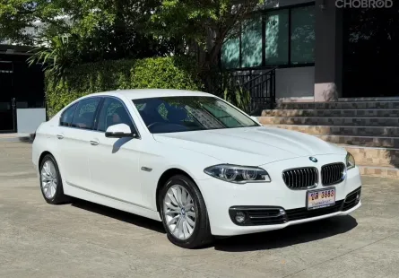 2016 BMW 525D F10 LCI รถมือเดียวออกป้ายแดง รถวิ่งน้อย ประวัติ SERVICE ครบ รถไม่เคยมีอุบัติเหตุครับ