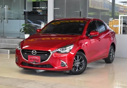 Mazda 2 1.3 High Plus 2019 สวยสภาพป้ายแดง ไมล์แท้ 5*,*** โล ไม่เคยติดแก๊สแน่นอน รถบ้านมือเดียว ฟรีดาว