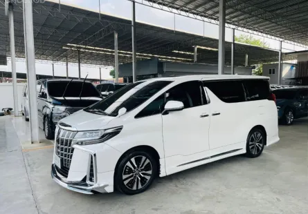 TOYOTA ALPHARD 2.5 S C-PACKAGE ปี 2021 รถสวย สภาพพร้อมใช้ ไมล์น้อย 4 หมื่นโล TOP สุด รับประกันตัวถัง