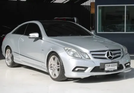 2011 Mercedes-Benz E200 1.8 รถเก๋ง 2 ประตู เจ้าของขายเอง รถสวย ไมล์แท้ 