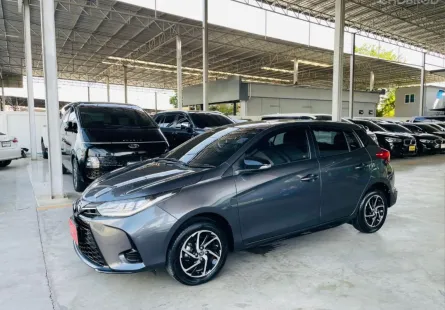 TOYOTA YARIS 1.2 SPORT ปี 2021 รถสวย มือแรกออกห้าง ไมล์น้อย 6 พันโล สภาพป้ายแดง รับประกันตัวถังสวย