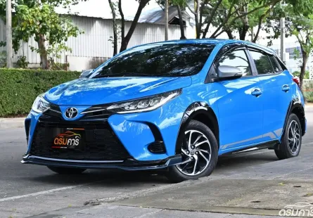 Toyota Yaris 1.2 Sport 2021 รถบ้านมือเดียวไมล์เพียง 2 หมื่นกว่าโล เจ้าของเดิมเช็คศูนย์ตลอด