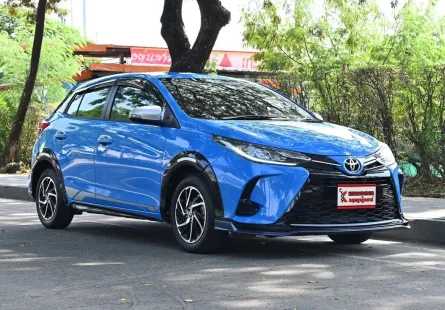 Toyota Yaris 1.2 Sport 2021 รถบ้านมือเดียว โฉมใหม่ ไฟหน้า LED ใช้งานน้อยไมล์เพียง 2 หมื่นกว่าโล