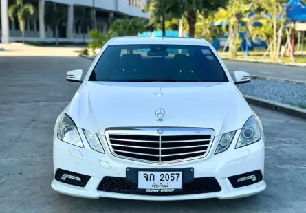 2011 Mercedes-Benz E250 CGI 1.8 Avantgarde รถเก๋ง 4 ประตู 