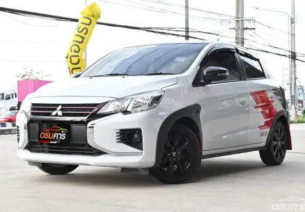 Mitsubishi Mirage 1.2 Ralliart 2023 รถบ้านมือเดียวใช้งานน้อยไมล์เพียง 1 หมื่นกว่าโล ตัวแต่งพิเศษ