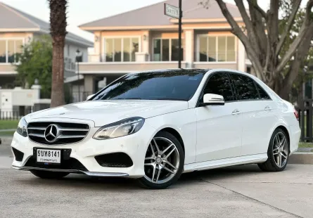 2014 Mercedes-Benz E300 2.1 Hybrid AMG Dynamic รถเก๋ง 4 ประตู 