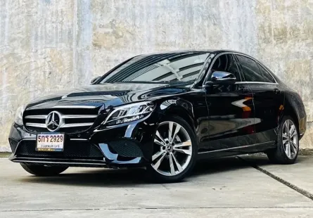 2019 Mercedes-Benz C220 2.0 d Avantgarde รถเก๋ง 4 ประตู ออกรถง่าย รถสวย ไมล์น้อย 