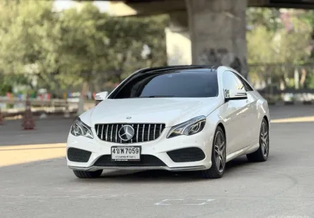 2014 Mercedes-Benz E200 2.0 AMG Dynamic รถเก๋ง 2 ประตู 