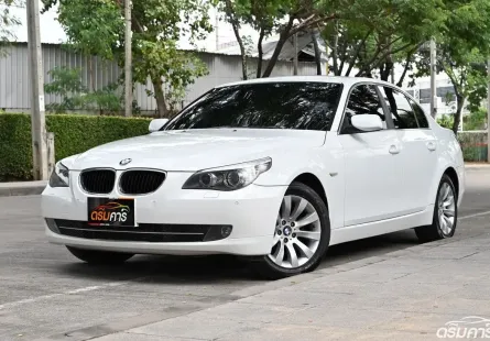 BMW 520d 2.0 E60 2009 รถบ้านมือเดียวออกศูนย์ไฟหน้า LCI เจ้าของเดิมเช็คศูนย์ตลอด