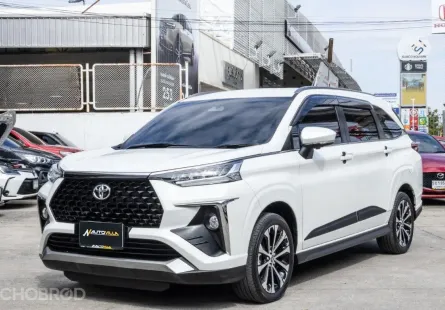 2024 Toyota Veloz 1.5 Premium รถสวยสภาพพร้อมใช้งาน ไม่แตกต่างจากป้ายแดงเลย