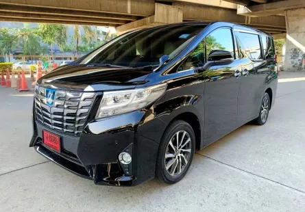 2016 Toyota ALPHARD 2.5 HYBRID E-Four รถตู้/MPV รถบ้านมือเดียว ไมล์แท้ 