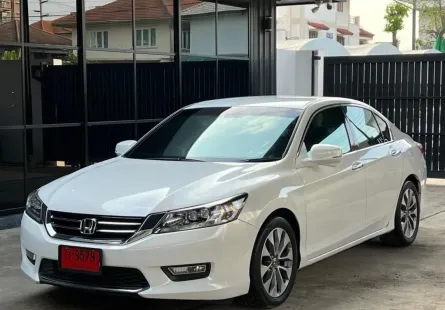 2014 Honda ACCORD 2.4 รถเก๋ง 4 ประตู รถสภาพดี มีประกัน ไมล์แท้ รถสวย พร้อมใช้งาน 