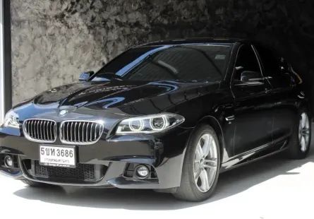 2014 BMW 5 Series 2.0 525d รถเก๋ง 4 ประตู เจ้าของขายเอง 