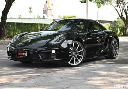 Porsche Cayman 2.7 981 PDK 2013 รถมือเดียวใช้งานน้อยของแต่งจากศูนย์ทั้งคัน รถออกศูนย์แท้