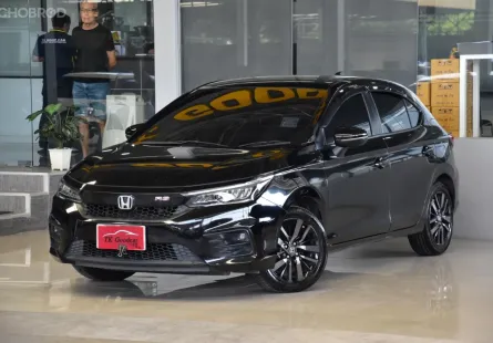 Honda City Hatchback 1.0 RS ปี 2022 สวยสภาพป้ายแดง ใช้น้อยเข้าศูนย์ตลอด รถบ้านมือเดียว ออกรถ0บาท