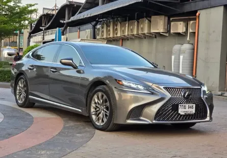 2018 Lexus LS350 3.5 Luxury รถเก๋ง 4 ประตู รถบ้านแท้ มือเดียวป้ายแดง 