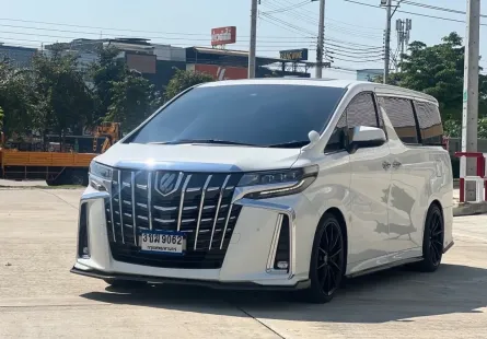 2022 Toyota ALPHARD 2.5 รถตู้/MPV ฟรีดาวน์ รถบ้านมือเดียว ไมล์น้อย เจ้าของขายเอง 