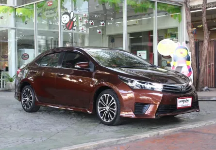 ขายรถ TOYOTA Altis 1.8 S AUTO สีน้ำตาล ปี2014