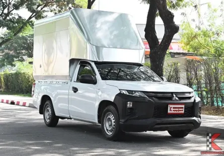 Mitsubishi Triton 2.5 SINGLE GL 2022 รถกระบะหลังสแตนเลสความสูง 2.10 เมตร พร้อมใช้งาน 