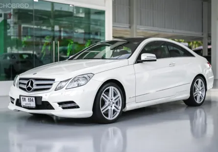 2013 Mercedes-Benz E-Class 1.8 E200 CGI AMG ซันรูฟ เบาะแดง สภาพสวยเดิม