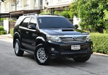 2012 Toyota Fortuner 3.0 V SUV รถสวย ไมล์น้อย มือเดียวป้ายแดง เจ้าของขายเอง  