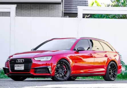 2018 Audi A4 2.0 Avant 45 TFSI quattro S line Icon Black Wagon รถสภาพดี มีประกัน