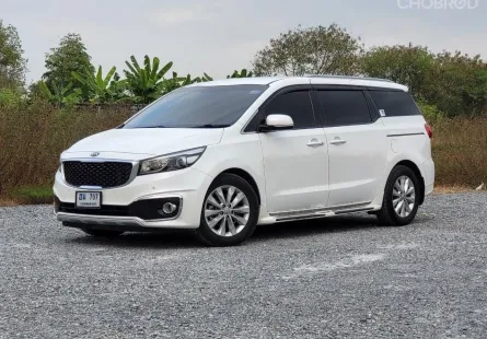 KIA GRAND CARNIVAL CRDi (EX) ปี 2016 รถครอบครัวสุดหรู ขนาด 11 ที่นั่ง กว้างขวาง นั่งสบาย