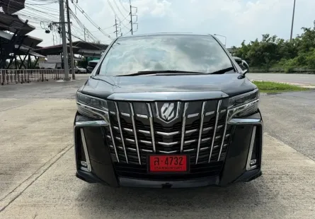 2021 Toyota ALPHARD 2.5 รถตู้/MPV ฟรีดาวน์ รถบ้านมือเดียว ไมล์น้อย เจ้าของขายเอง 