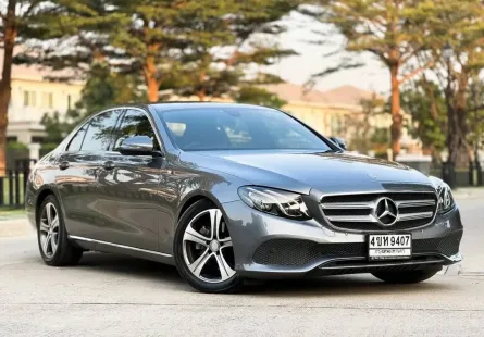 2017 Mercedes-Benz E-Class 2.0 E220d รถเก๋ง 4 ประตู รถบ้านแท้ ไมล์น้อย เจ้าของขายเอง 