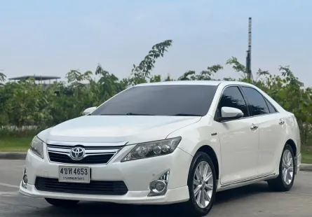 ขาย รถมือสอง 2013 Toyota CAMRY 2.5 Hybrid รถเก๋ง 4 ประตู 