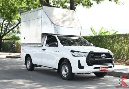 Toyota Revo 2.4 SINGLE Entry 2022 กระบะหลังสแตนเลสเกียร์ออโต้ขับง่าย เครดิตดีฟรีดาวน์ได้