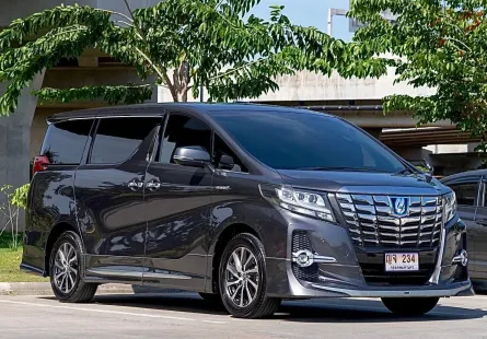 2018 Toyota ALPHARD 2.5 HYBRID E-Four MPV รถสภาพดี มีประกัน