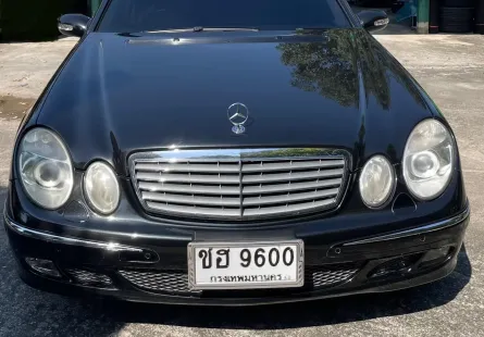 2006 Mercedes-Benz E-Class 1.8 E200 Kompressor รถเก๋ง 4 ประตู รถบ้านแท้