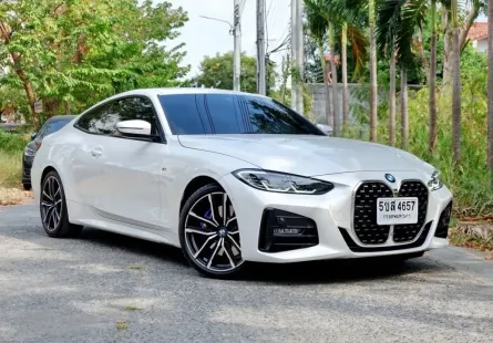 2023 BMW 4 Series 2.0 430i รถเก๋ง 2 ประตู ฟรีดาวน์ รถบ้านมือเดียว ไมล์น้อย 