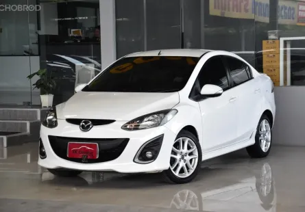 Mazda 2 1.5 Elegant Spirit ปี 2013 ไม่เคยติดแก๊สแน่นอน รถบ้านแท้ ใช้น้อย ภายในสวยสะอาด ยางสวย ฟรีดาว