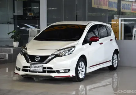 งวดถูกๆ 4,000 บาท ฟรีดาวน์ 2018 Nissan Note 1.2 VL รถบ้านมือเดียว