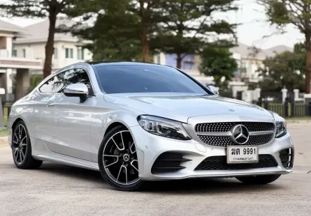 2019 Mercedes-Benz C-Class 1.5 C200 รถเก๋ง 2 ประตู ไมล์น้อย รถบ้านมือเดียว เจ้าของขายเอง 