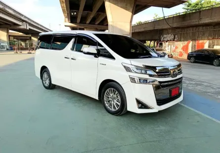 2020 Toyota VELLFIRE 2.5 Hybrid VL E-Four รถตู้/MPV รถบ้านแท้  ไมล์น้อย มือเดียว 