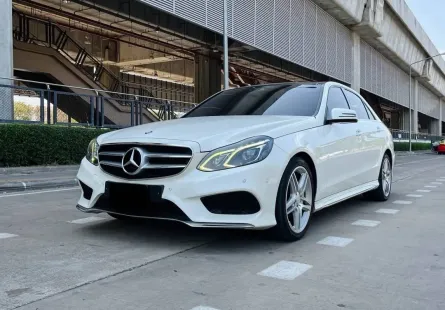 2013 Mercedes-Benz E-Class 1.8 E200 CGI รถเก๋ง 4 ประตู 