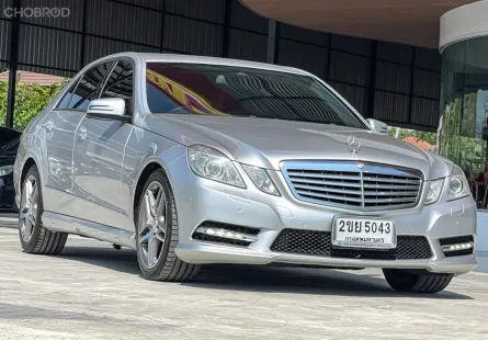 2013 Mercedes-Benz E-Class 2.1 E250 CDI รถเก๋ง 4 ประตู รถบ้านแท้