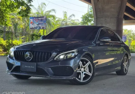 2015 Mercedes-Benz C300 Blue TEC HYBRID AMG ดีเซล+ไฟฟ้า