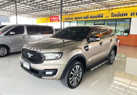  Ford Everest 2.0 Titanium+ (ปี 2019) SUV AT - 2WD ออกรถง่าย ฟรีดาวน์ ใช้เงิน 0 บาท