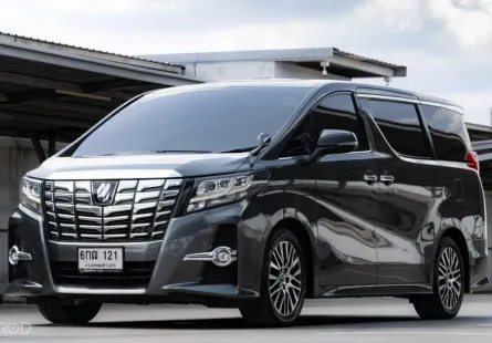 การันตีรถสวย ไม่มีชน 2017 Toyota ALPHARD 2.5 รถตู้/MPV เจ้าของขายเอง เข้าศูนย์ทุกระยะ