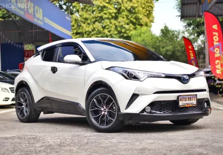 Toyota CH-R 1.8 Mid ปี2018 ไมล์ 8 หมื่นแท้ๆ มือเดียว ไม่เคยมีอุบัติเหตุ รถสวยมาก ทรงดี ฟรีดาวน์