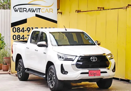 Toyota Hilux Revo 2.4 DOUBLE CAB Prerunner High Pickup ตัวท็อป ปี 2021 เครื่อง ดีเซล เกียร์ ธรรมดา